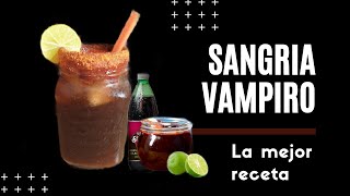 Cómo preparar la bebida SANGRIA VAMPIRO [upl. by Drareg]