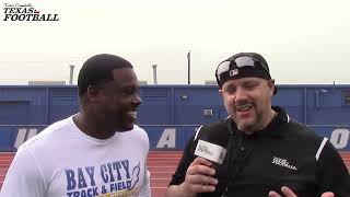 7on7 Needville State Qualifying Tournament Bay City Head Coach Robert Jones [upl. by Austen]