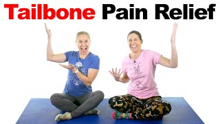 Tailbone Pain Relief with Easy Stretches [upl. by Rainer342]