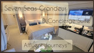 Regent Seven Seas Grandeur D Concierge Suite [upl. by Bergren]