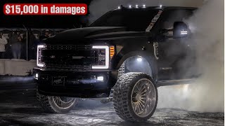 GREG A BLEW UP MY 100000 TRUCK  Stranded 9hrs From Home [upl. by Aday]