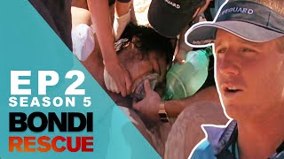 Swimmer Found Floating Face Down  Bondi Rescue  Season 5 Episode 2 OFFICIAL UPLOAD [upl. by Iderf]