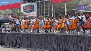 Blythewood Orchestra performs at NASCAR [upl. by Ylirama]