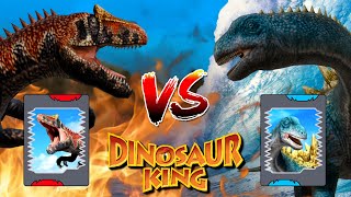 SAUROPHAGANAX vs AMPELOSAURUS  Dinosaur King DS Battles [upl. by Jo-Ann380]