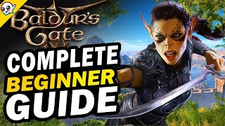 Baldurs Gate 3 Complete Beginners Guide  BG3 [upl. by Moulton]