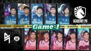 MDL PH SEASON 4  PLAYOFFS DAY 1  TLAC VS BLAB GAME 1 [upl. by Ellerehs742]