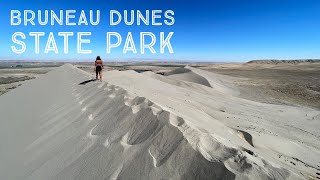 MINDBLOWING Bruneau Dunes State Park Idaho 🇺🇸 [upl. by Ahsatin815]