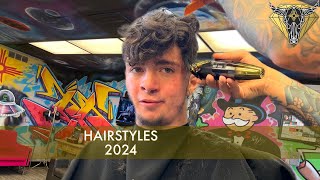 Comb Over Haircut 2024 Hair Transformation [upl. by Adehsor]