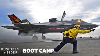 How Fighter Pilots Train To Fly The Marine Corps’ F35B  Boot Camp [upl. by Enneles688]