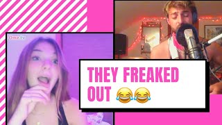 They Freaked Out When They Heard My Music Omegle Singing Reactions [upl. by Yecaj]