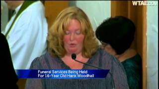 Funeral held for Woodland Hills student killed in skating accident [upl. by Hedvah666]