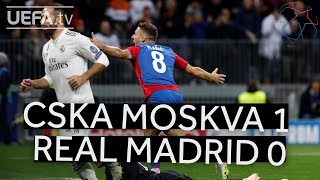 CSKA MOSKVA 10 REAL MADRID UCL HIGHLIGHTS [upl. by Iramohs57]