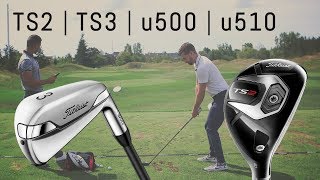 Outdoor Testing  Titleist TS Hybrids amp u500 Utility Irons [upl. by Etak]