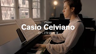 Piano Casio Celviano  AP270 Black [upl. by Inaej625]