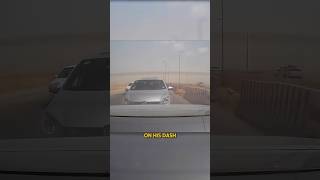 Tailgating Driver Got Instant Karma dashcam driver viralvideo [upl. by Oskar]