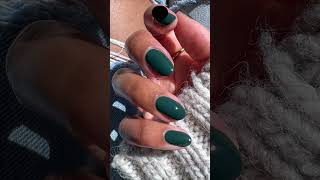 Stunning fall nails Embrace green trends this season nails fallnaildesigns nailart [upl. by Audsley]