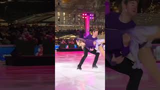 💫Olympic pair team Alexa Knierim amp Brandon Frazier by Michael Yanis figureskating michaelyanis [upl. by Ahsiuq]