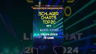 NEUE NUMMER 1 😮3 NEUEINSTEIGER😍SEI DABEI🙋‍♂️ schlager charts top20 popschlager musik [upl. by Gnohp]