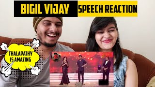 Thalapathy Vijay Speech  Bigil Audio Launch  Reaction  Shw Vlog [upl. by Gilford]