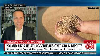 Radosław Sikorski On the spat between Poland and Ukraine CNN 24092023 [upl. by Damara]