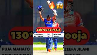 Puja mahato 130 Runs 🔥😱 Nepal vs Kuwait  Nepal u19 women vs Kuwait u19 live sujan pandey [upl. by Aerdua633]