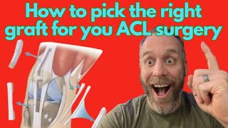 How to choose your graft for ACL surgery [upl. by Nyrahs638]