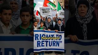 The Palestinian 🇵🇸 refugee crisis viralvideo shorts historyinoneminute facts palestine [upl. by Notterb]