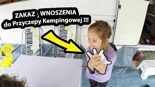 Nie Wnoście Tego do Przyczepy Kempingowej  Grozi Zalaniem  Vlog 220 [upl. by Ahsok130]