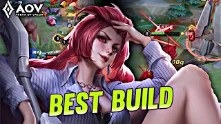 AoV  DEXTRA GAMEPLAY  BEST BUILD  ARENA OF VALOR [upl. by Bevvy693]