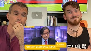 Shashi Tharoor  How British Colonialism destroyed India REACTION [upl. by Catlaina]