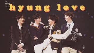 hyung love  bangtans hyung line pt2 [upl. by Ahsenak192]