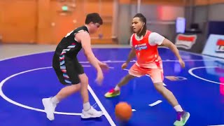 Sketch vs Plaqueboymax 1v1 Basketball [upl. by Enayd]