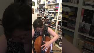 Practicing Schumann Cello Concerto 3rd movement bars114 [upl. by Nur]