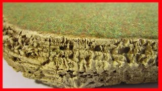 Make Miniature Sandstone hills EASY [upl. by Germann]