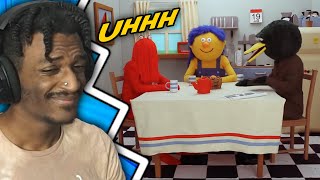 WHAT AM I WATCHING  Dont Hug Me Im Scared REACTION [upl. by Peri91]