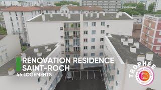 Rénovation de la résidence St Roch  Grand Prix du jury à SOLUCOP [upl. by Alyaj]