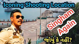 Singham iconing scene shooting singhamagain [upl. by Hgielram]