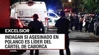 Hombre asesinado en Polanco sería un líder del Cártel de Caborca [upl. by Menides]