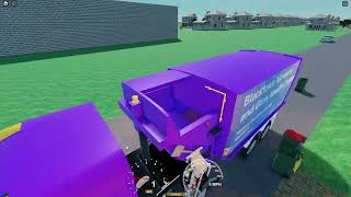 Roblox Garbage truck game Blacktown City Council recycle bins garbagetruck garbage [upl. by Kuo]