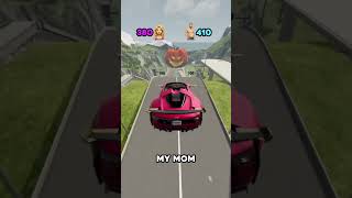 My mom vs my dad in a competition to win a prize beamngdrive beamng [upl. by Nanete]