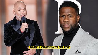 Kevin Hart defends Jo Koy after he bombed at Golden Globes [upl. by Budding]