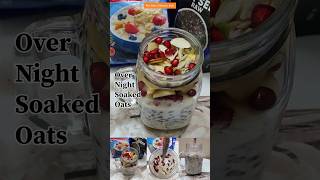 Overnight Oats Recipe shorts youtubeshorts trending short ytshorts healthy food shortvideo [upl. by Affrica]