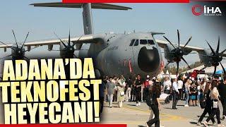 Adanada TEKNOFEST Heyecanı Yaşanıyor [upl. by Akinehs]