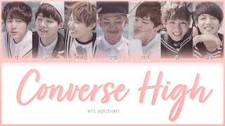 BTS  방탄소년단  Converse High  Color Coded Lyrics [upl. by Yelsnit211]