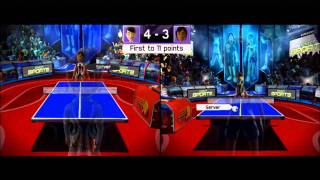 Kinect Sports Season 2 demo  Tennis gameplay [upl. by Sedgewake]