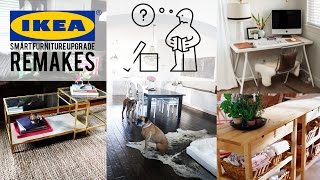 37 Ikea Furniture Upgrade Remake [upl. by Gerk]