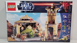 Lego Star Wars Jabbas Palace 9516 RETIRED SET REVIEW [upl. by Lehte16]