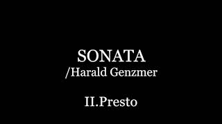 SonataHarald Genzmer [upl. by Grados]