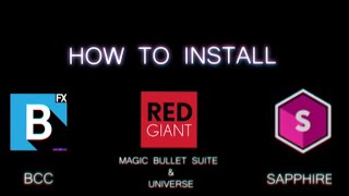 HOW TO INSTALL FREE DaVinci Resolve 18 Plugins  BCC Magic Bullet RSMB SAPPHIRE etc [upl. by Fantasia147]