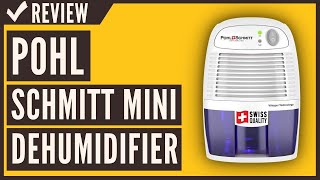 Pohl Schmitt Mini Dehumidifier Review [upl. by Haff]